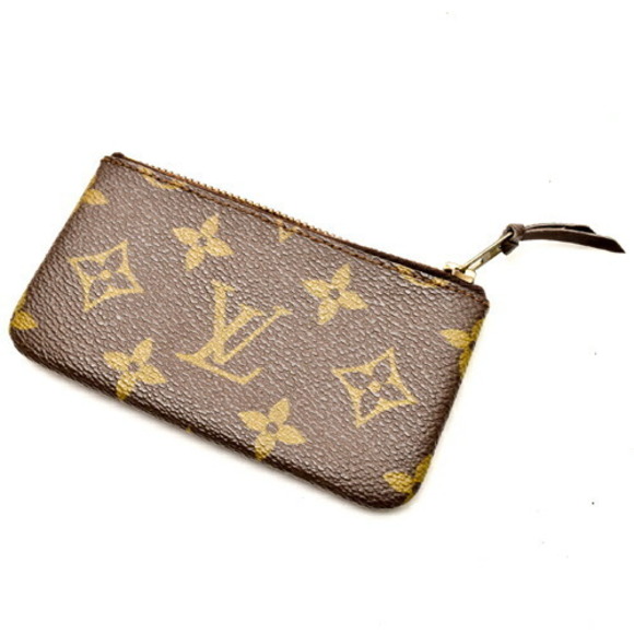 Louis Vuitton Pochette Cleat Coin Case Leather Wallet Brown - Picture 2 of 10